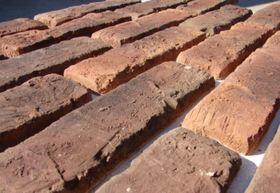 20m² Backstein Klinker Riemchen - Kastanien braun - gratis Versand - Bild 1 von 2