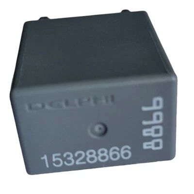 Relé GM OEM Delphi gris 15328866 8866 4 pines probado Foto 1 de 4