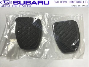 NEW!!SUBARU Forester SG5 SG9 For MT Brake Clutch Pedal Pad Set STI OEM JDM - Picture 1 of 2