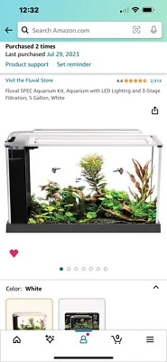 Fluval fish tanks for sale used - Image 1 of 3