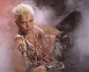 Billy Idol 8" x 10" Foto handsigniert 2022 + COA Garantie - Bild 1 von 1