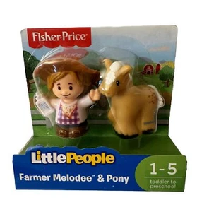 Fisher Price Little People Farmer Melodee & Pony FIgures Set - NEW - Picture 1 of 7