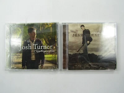 Josh Turner CDs Everything is Fine & Long Black Train Lot Of 2 Country New Foto 1 de 4