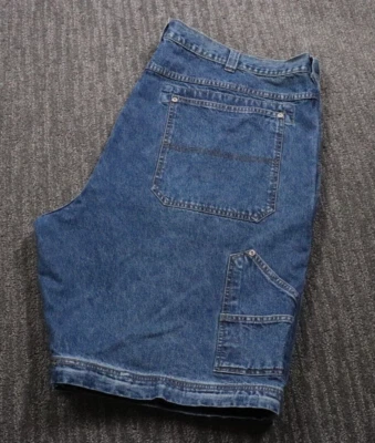 Y2K Denim Vintage Carpenter Jorts Men's Shorts 50x11 Grunge Skater Workwear - Image 1 of 4