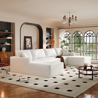 Sofá chaise lounge hágalo usted mismo sofá seccional en forma de U sofá esquinero sofá combinado gratuito Foto 1 de 4