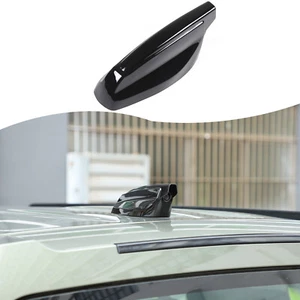 ABS Glossy Black Shark Fin Antenna Cap Cover For Land Rover Defender 2020-2024 - Picture 1 of 10