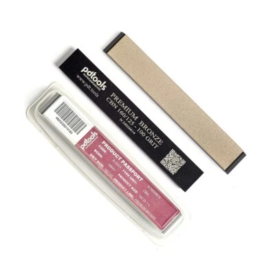 CBN sharpening stone 6х1" PREMIUM BRONZE PDT Metallic Bonded + Free shipping - Image 1 of 4