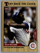 2020 Topps Now Turn Back the Clock #103 Billy Williams Chicago Cubs