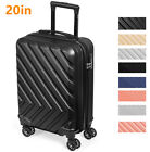 20in Hardside Luggage Lightweight Durable Suitcase Carry-On with Spinner Wheels