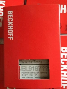1 STCK. Neu Beckhoff EL9187 Beckhoff EL 9187 PLC Formstück im Karton FEDEX DHL Versand - Bild 1 von 1