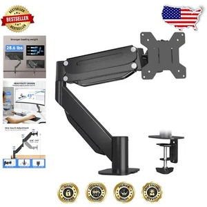 Ergonomic Monitor Arm for Up to 43 Inches - Maximize Space & Comfort - Picture 1 of 9