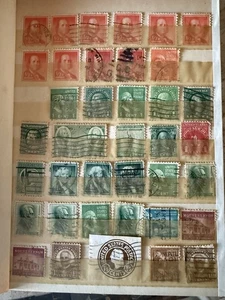 Briefmarkensammlung Album 20. Jahrhundert USA, Kanada & Nationen Übersee Band 1 - Bild 1 von 22