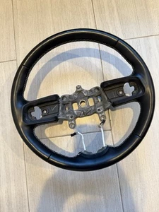 Jeep Wrangler Sahara JL OEM Leather steering wheel 2018-2024 - Picture 1 of 4