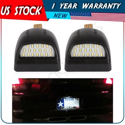 Luz de matrícula LED SUPER POTENTE para 00-06 Chevy Tahoe Suburban GMC Yukon XL Foto 1 de 4
