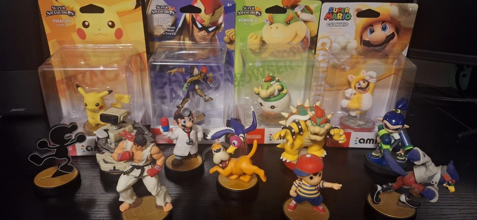 13 Amiibo Lot - 4 Sealed - 9 Loose - Изображение 1 из 1