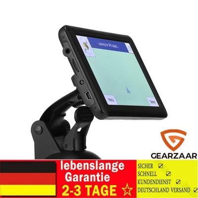 Navi Navigationsgerät Auto LKW PKW GPS-Navigation 5 Zoll Navigation 8G+128MB - Bild 1 von 4