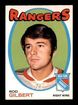 1971 O-Pee-Chee #123 Rod Gilbert   VGEX X3548116 - Image 1 of 3