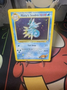 Misty's Seadra (Prerelease) 009/132 Wotc Promo Holo - Imagen 1 de 12