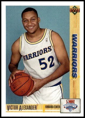 1991-92 Upper Deck #10 Victor Alexander - Image 1 of 2