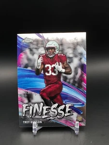 2024 Topps Cromo - Finesse Trey Benson #F-9 (RC) Arizona Cardinals - Imagen 1 de 2