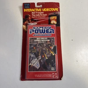 Bio Dread Strike Mission Mattel Captain Power VHS Interaktives Videospiel - Bild 1 von 5