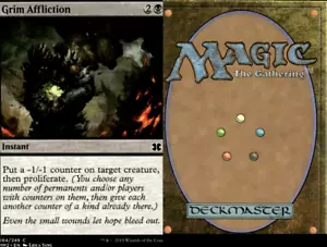 Magic the Gathering -MTG-Grim Affliction - Picture 1 of 1