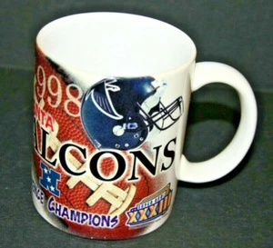 Rare 1998 Atlanta Falcons NFC Champions Coffee Mug/Cup Off. Licensed - Picture 1 of 7