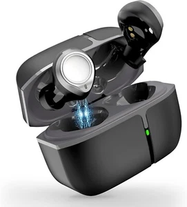 Waterproof Bluetooth 5.0 Earbuds Stereo Sport Wireless Headphones in Ear - Picture 1 of 6