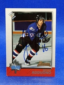 AUTOGRAPH AUTO Jeremy Adduono 1998-99 Bowman #29 - Picture 1 of 2