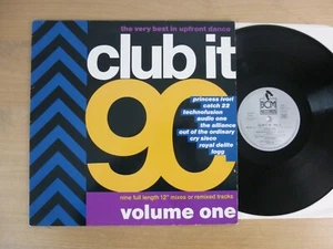 Various – Club It 90 - Volume One GER 1990 LP Vinyl vg++ - Imagen 1 de 2