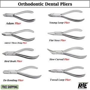 Professional Dental Orthodontic Braces Wire Bending Loop Forming Pliers - Picture 1 of 9