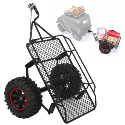 Anhnger Auto  Trail für 1/10 Traxxas SCX10 RC D90 CC01 RC Crawler Auto- - Bild 1 von 4