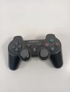 Official Sony PlayStation 3 Controller Black Sixaxis PS3 - CECHZC1E - Picture 1 of 5