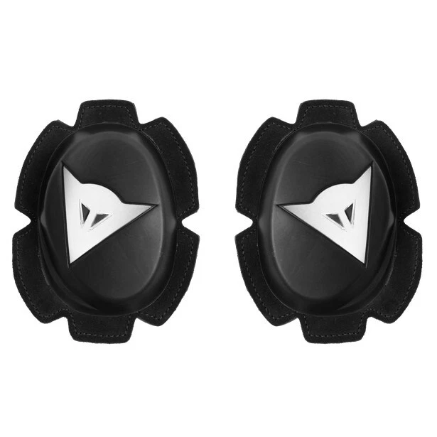 Dainese Pista Knee Slider Schwarz/Weiß für Lederkombi NEU++