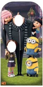 Despicable Me Gru with Minions Stand-In Cardboard Cutout Great for party photos - Picture 1 of 1