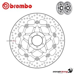 Bremsscheiben Brembo Serie Oro Vorderseite schwebend fur Aprilia RSV4RF 2017> - Picture 1 of 10