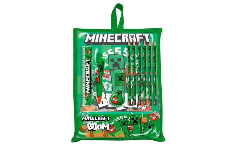 KIDS EUROS Schreibset Minecraft 9 Teile (8435507884983) (MC00040)