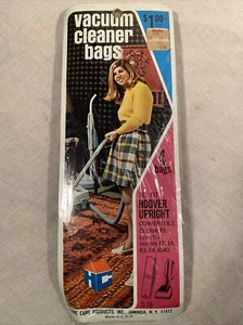 Vintage Hoover Vacuum Bags 4 Pack Sealed - Picture 1 of 2