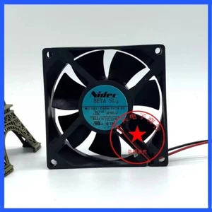 NIDEC D08A-24TS2 05 DC24V 0.23A 80*80*25MM 2-Wire Inverter Cooling Fan - Picture 1 of 2