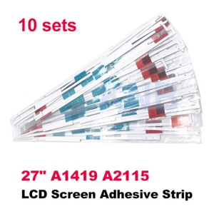 10 juegos de tiras adhesivas para pantalla LCD cinta adhesiva para Apple iMac 27" A1419 A2115 - Imagen 1 de 6