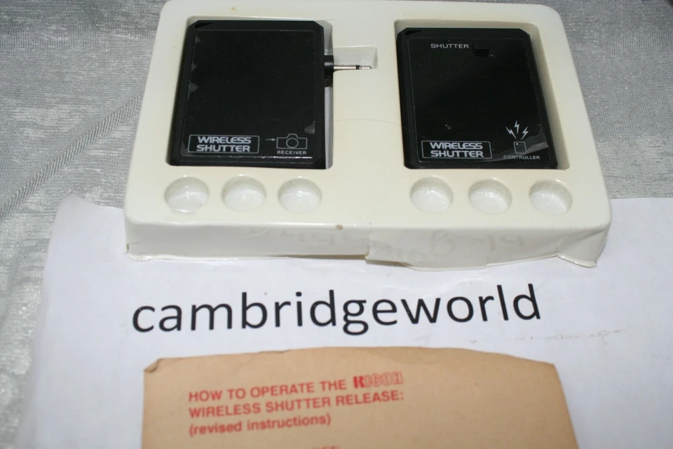RICOH WIRELESS SHUTTER RELEASE with SENDER and RECEIVER NEW OLD STOCK - Image 1 of 1