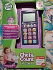 New Toddler Toy Phone Chat & Count Violet by Leap Frog Numbers Music Emoji 18m+