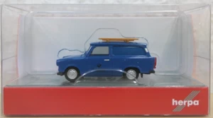 Herpa 1:87- Trabant 601 Universale "Deutsche Post Studiotechnik Televisione" 097499 - Foto 1 di 1