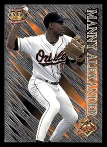 Manny Alexander 1996 Pacific Prisms Card #P-73 Baltimore Orioles - Picture 1 of 2