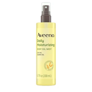 Aveeno Daily Moisturizing Body Oil, Body Mist for Dry Skin with Oat Oil and Jojo - Picture 1 of 12