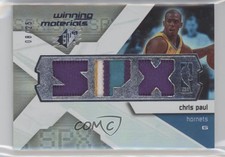 2008-09 SPx Winning Materials Die-Cut /25 Chris Paul #SPX-CP Triple Patch