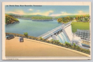 Norris Dam in der Nähe von Knoxville Tennessee Postkarte Postkarte - Bild 1 von 2