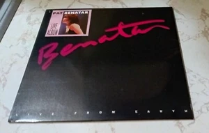 Pat Benatar - Live From Earth - Japan Vinyl with OBI - WWS-81630 🔥🔥🔥NM - Picture 1 of 4