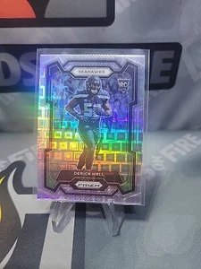 Tarjeta Pandora 2023 Panini Prizm Derick Hall Rookie #388/400 - Imagen 1 de 2