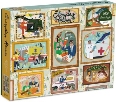 GALISON 1000 Puzzle Alltag Helden Puzzle Erwachsene Familie Geist Erleichterung Spielzeug Spiele